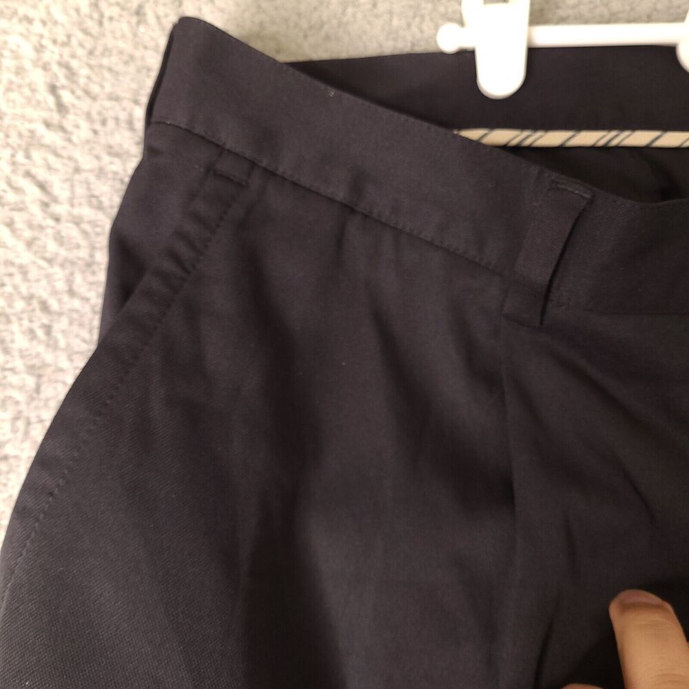 Nike Shorts Mens 42 Black Golf Golfer Pleated Swoosh Logo Casual - Picture 5 of 14